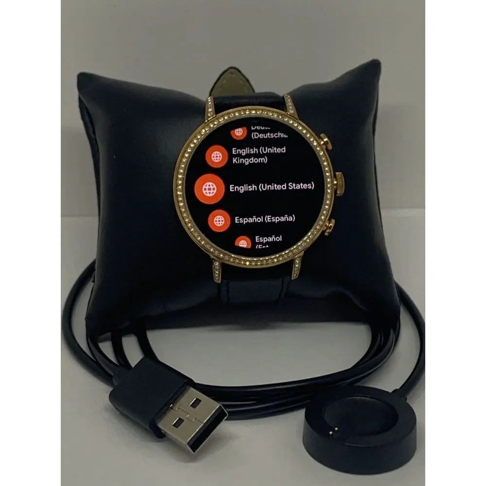 Fossil Gen 4 Authentic Digital Dial Smart Watch Custom Band FTW6011 QT480